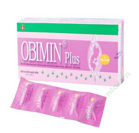 Vitamin tổng hợp cho bà bầu 1: Obimin – 185k/hộp